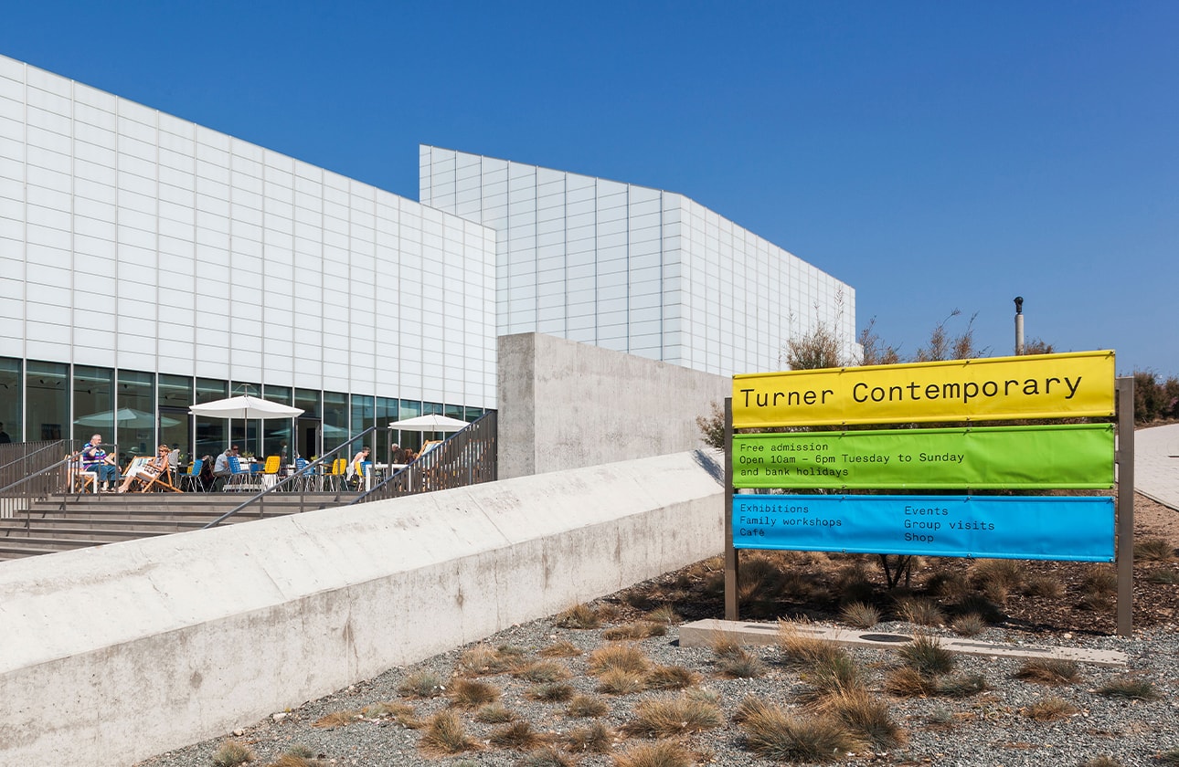 Gallery signage