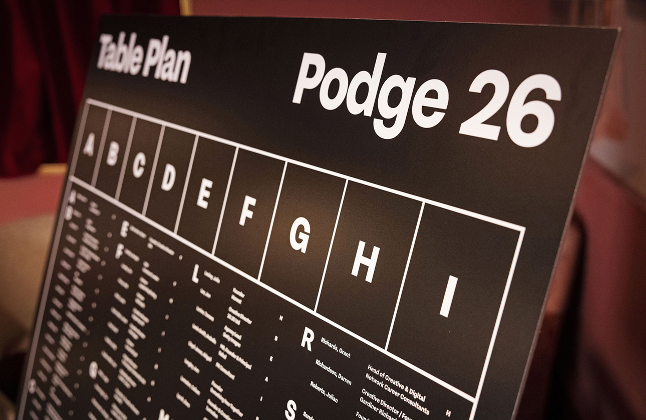 podge creative industry lunch